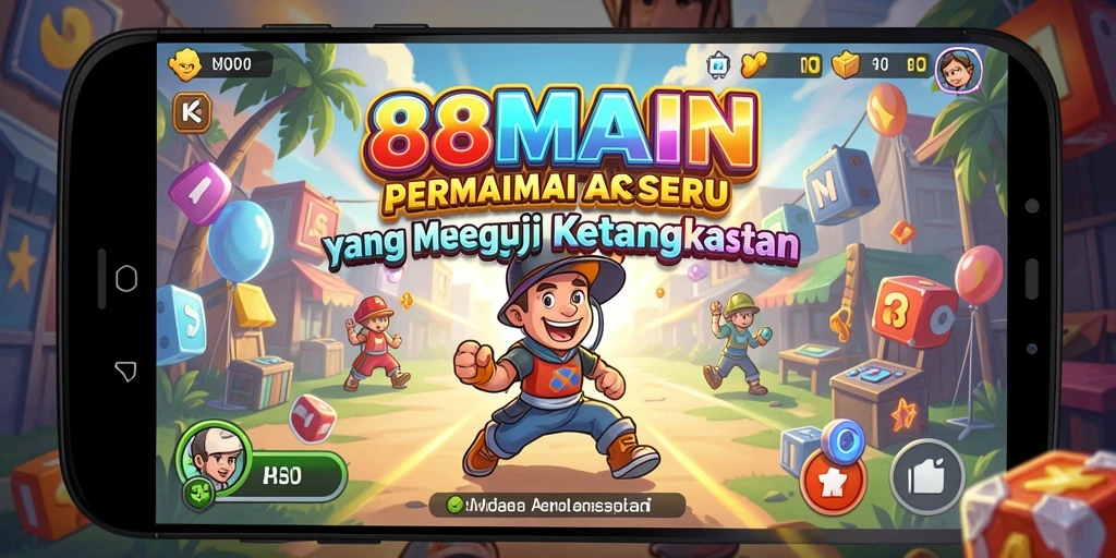 Tangkapan layar dari gameplay seru 88MAIN.