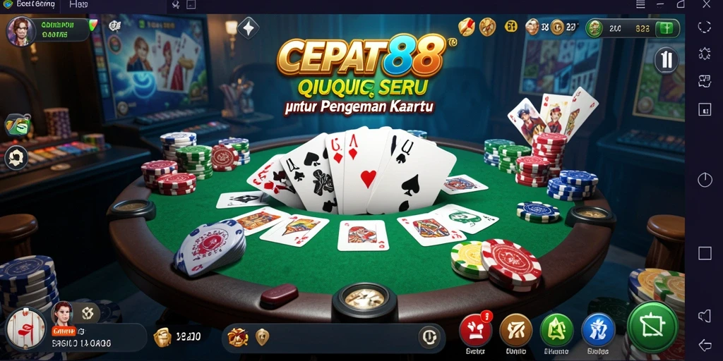 Tampilan gameplay QiuQiu yang menarik di CEPAT88.