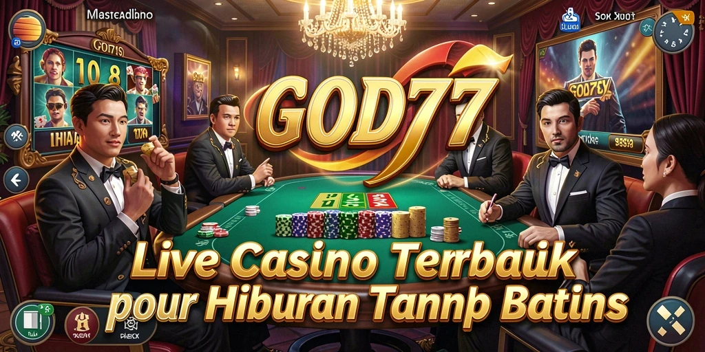 Tampilan gameplay menarik dari GOD77 yang memikat dan mengasyikkan.