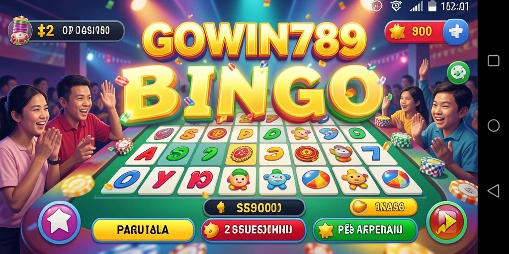 Screenshot gameplay GOWIN789 menampilkan keseruan bermain Bingo.