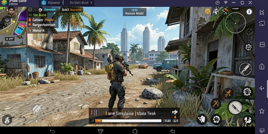 Tampilan gameplay menarik dari JPS88 yang menunjukkan pengalaman simulasi.