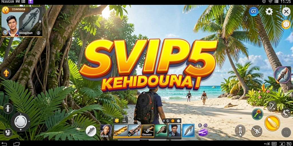 Tangkapan layar utama SVIP5 menampilkan pengalaman gameplay Simulation yang mendalam.